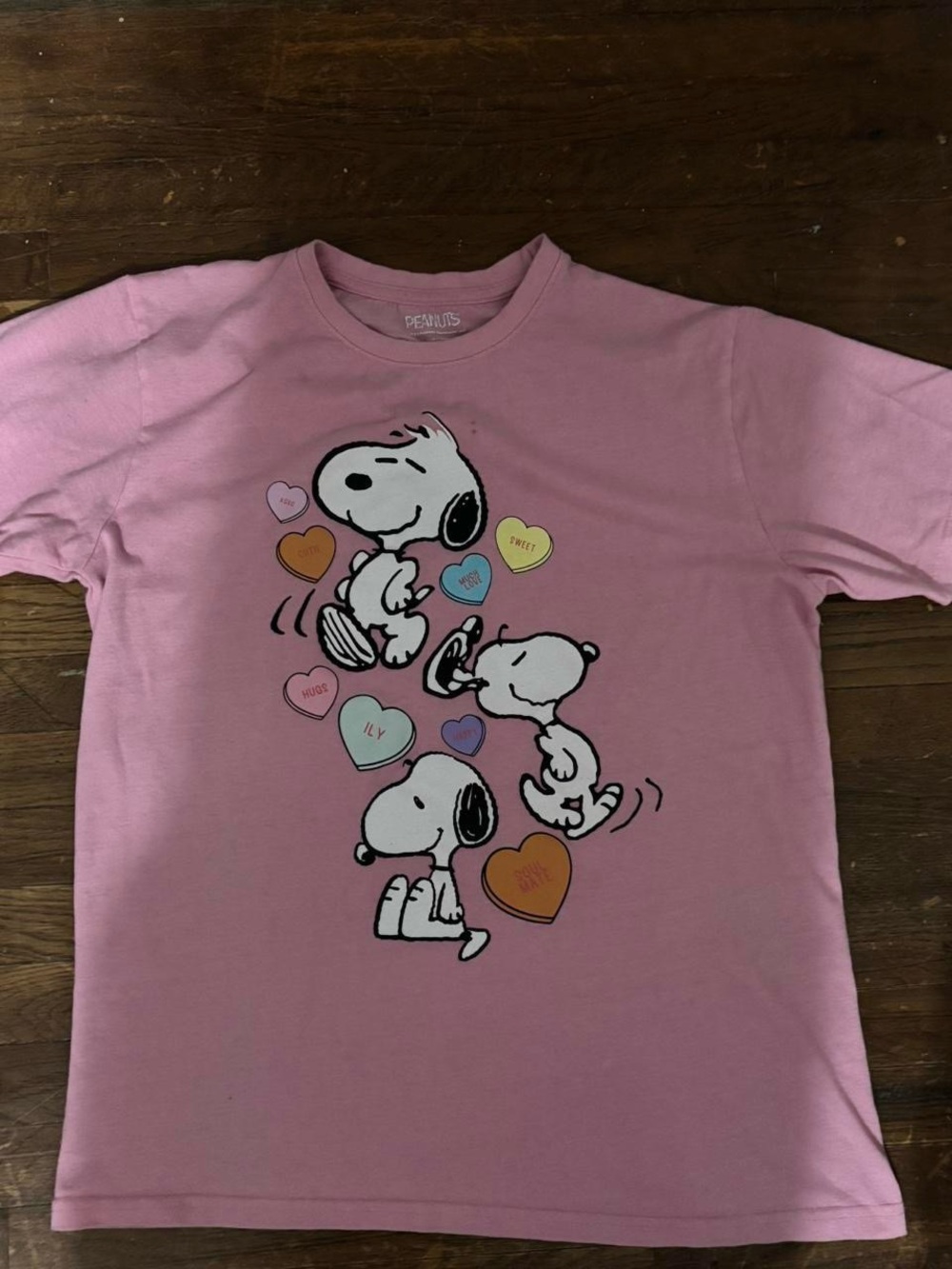 snoopy valentines t shirt